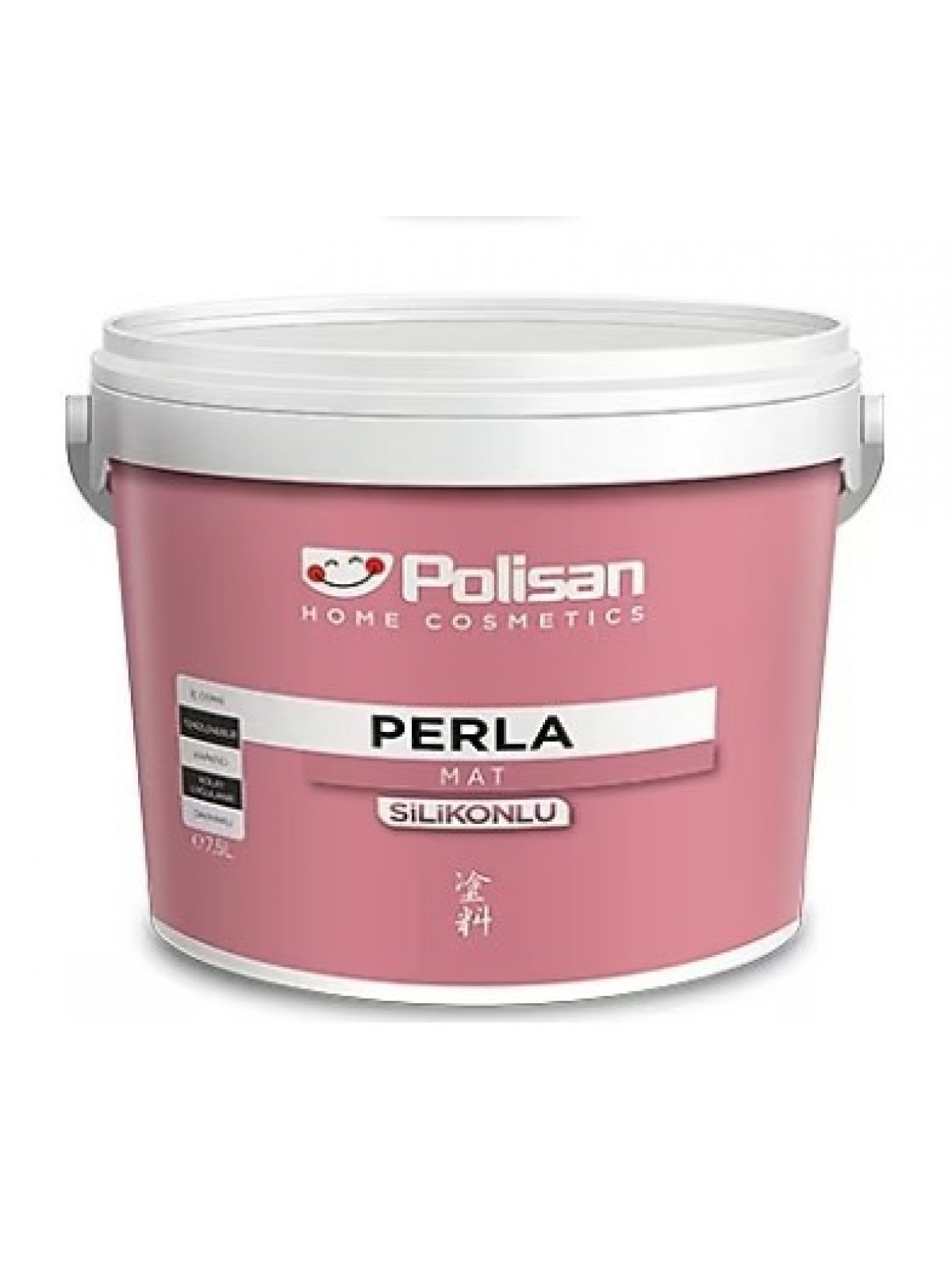 POLİSAN PERLA MAT SİLİKONLU İÇ CEPHE BOYASI 12.5 LT (18.6) KG 