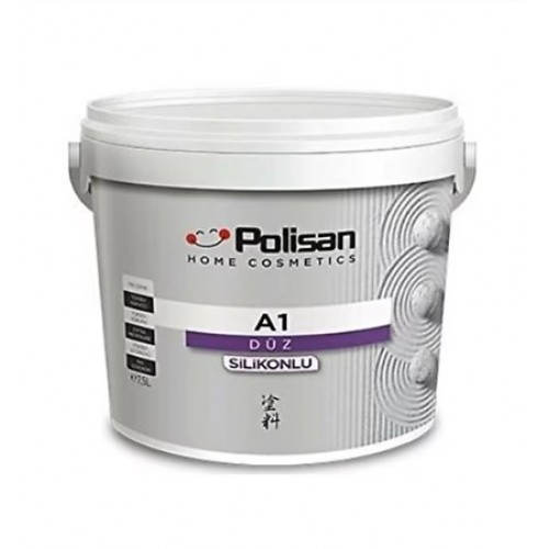 POLİSAN  A1 SİLİKONLU DÜZ DIŞ CEPHE BOYASI  15LİTRE(20KG) 