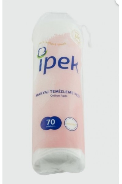 İPEK DİSK MAKYAJ TEMİZLEME PEDİ 70 ADET İPEK DİSK MAKYAJ TEMİZLEME PEDİ 70 ADET
