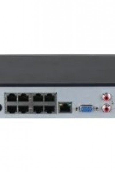DAHUA NVR2108HS-8P-T 8 KANAL 8 KANAL POE NVR KAYIT CİHAZI