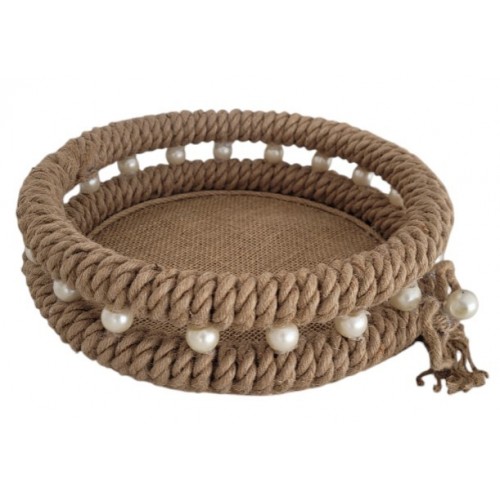 MASALSI DEKORATİF JÜT SEPET 28