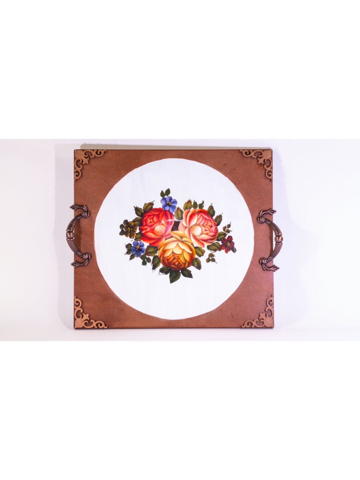 MASALSI SUNUMLUK DEKORATİF TEPSİ