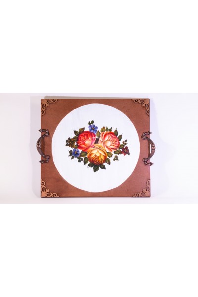 MASALSI SUNUMLUK DEKORATİF TEPSİ