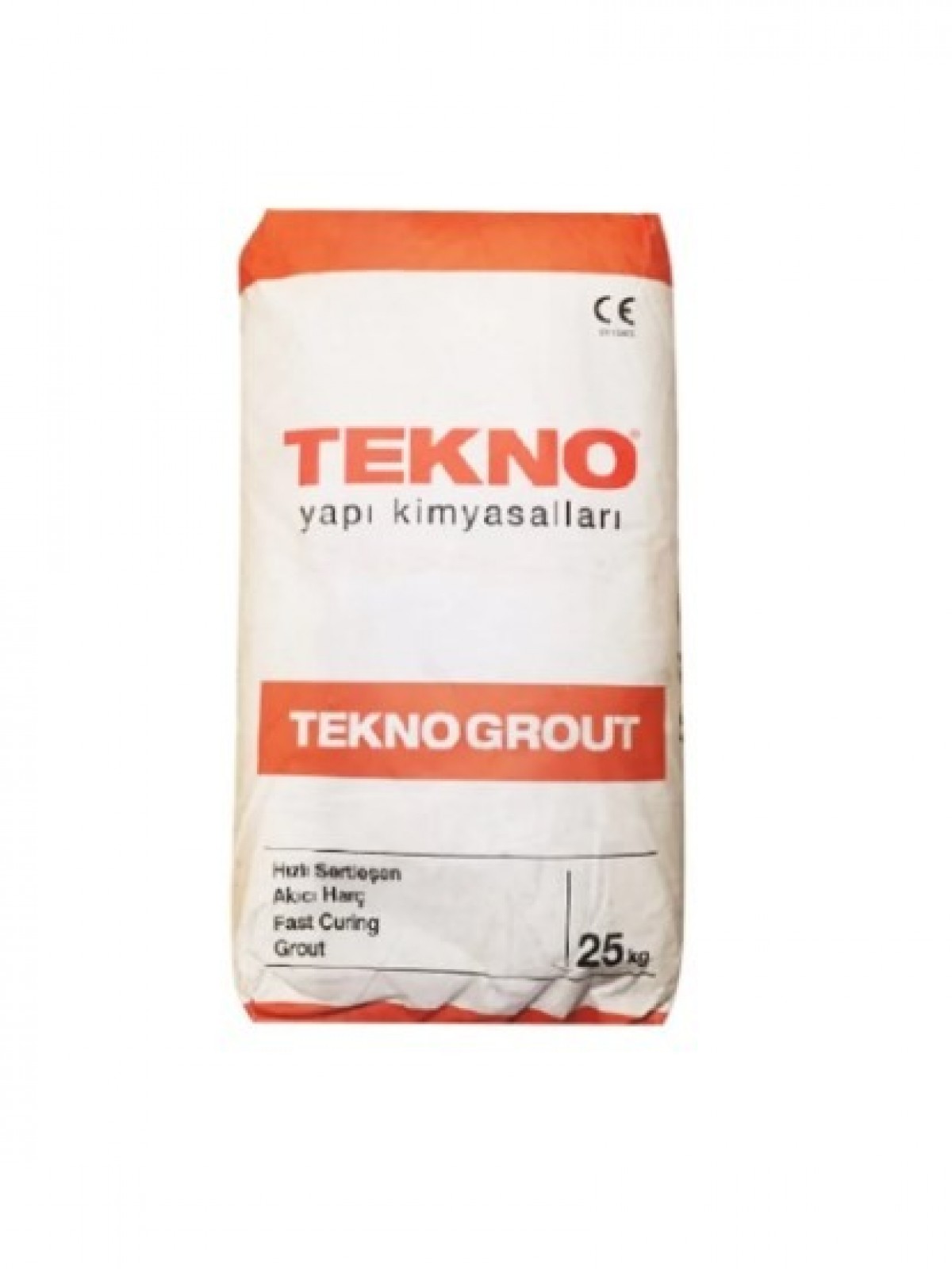 TEKNO  TEKNO TEKNOGROUT(ÇİMENTO ESASLI BÜZÜLME YAPMADAN KENDİLİĞİNDEN YAYILAN AKICI) HARÇ 25 KG) 