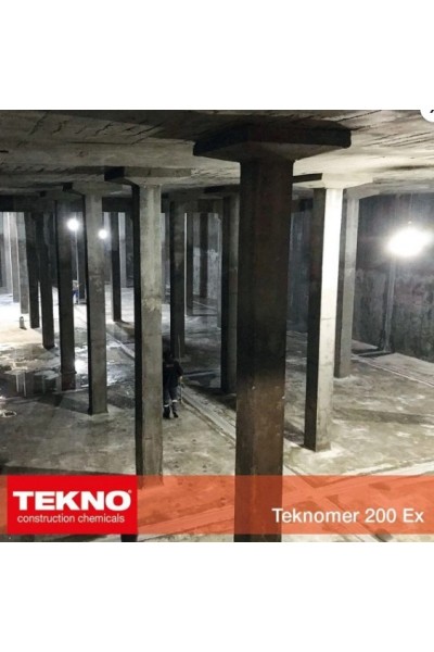 TEKNO TEKNOMAR 200 EX KRİSTALİZE (ÇİFT KOMPONENTLİ KRİSTALİZE SU YALITIM MALZEMESİ) 35 KG SET 