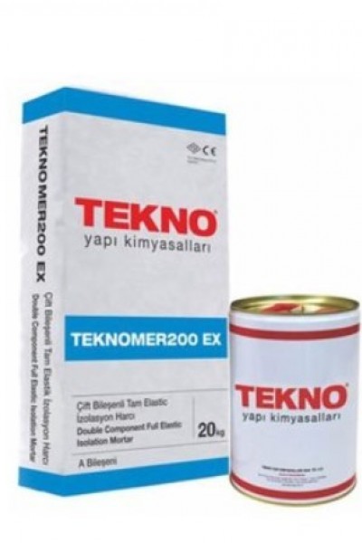 TEKNO  TEKNOMER 200 EX W UV ÇİFT BİLEŞENLİ SU YALITIM MALZEMESİ  20 KG