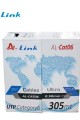  CAT6 A-LINK AL-CAT06 0.50 MM. CCA 305 MT KABLO