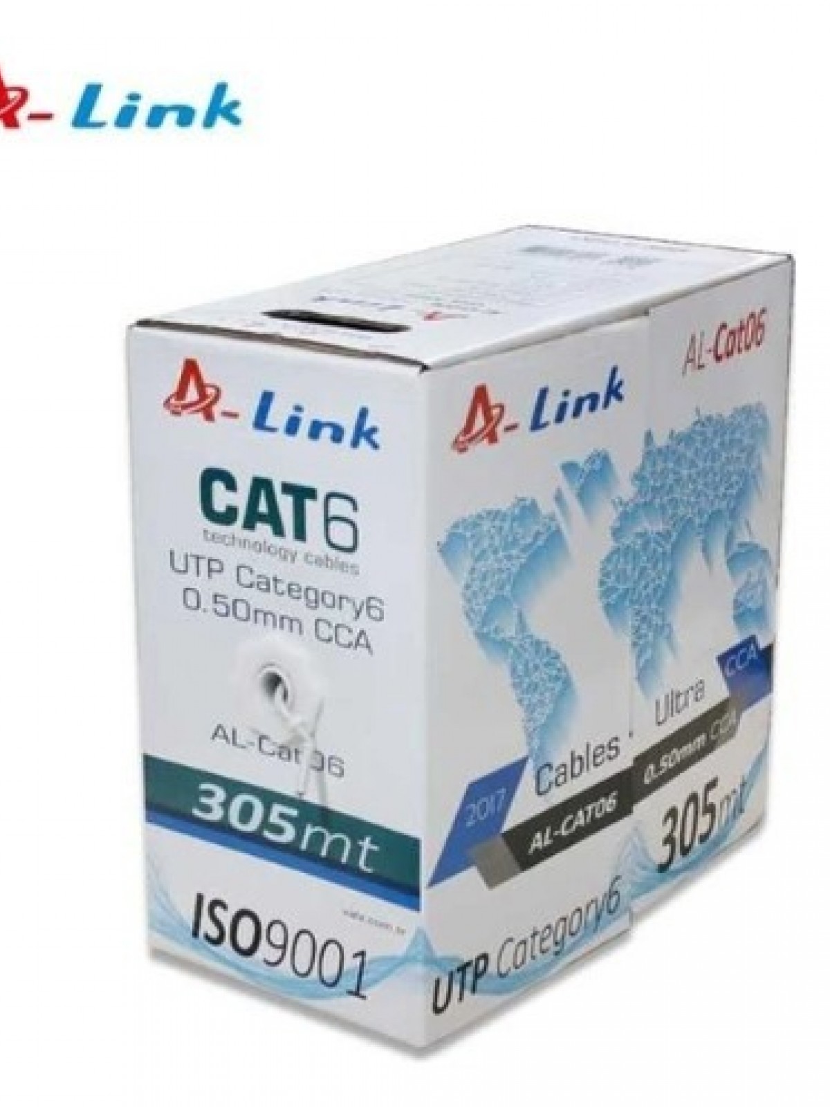  CAT6 A-LINK AL-CAT06 0.50 MM. CCA 305 MT KABLO