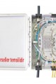 ARS FİBER OPTİK PATCH PANEL SC/SX 4 PORT EK KASET DAHİL (PLASTİK SONLANDIRMA KUTUSU)