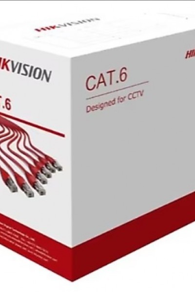 CAT6 HIKVISION DS-1LN6U-G 23 AWG U/UTP 4P-PVC-CM 305 MT GRİ KABLO