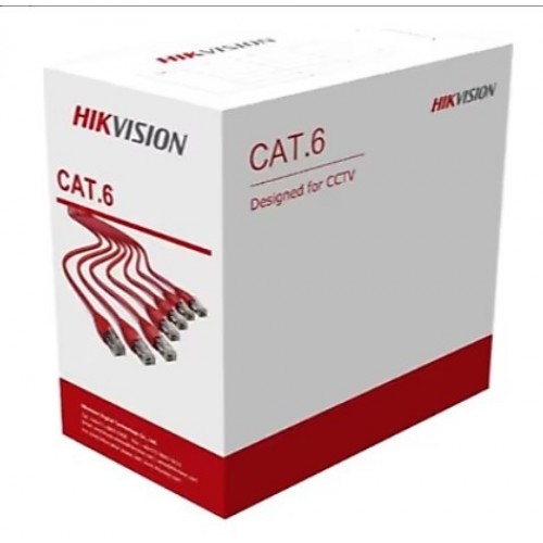 CAT6 HIKVISION DS-1LN6U-G 23 AWG U/UTP 4P-PVC-CM 305 MT GRİ KABLO