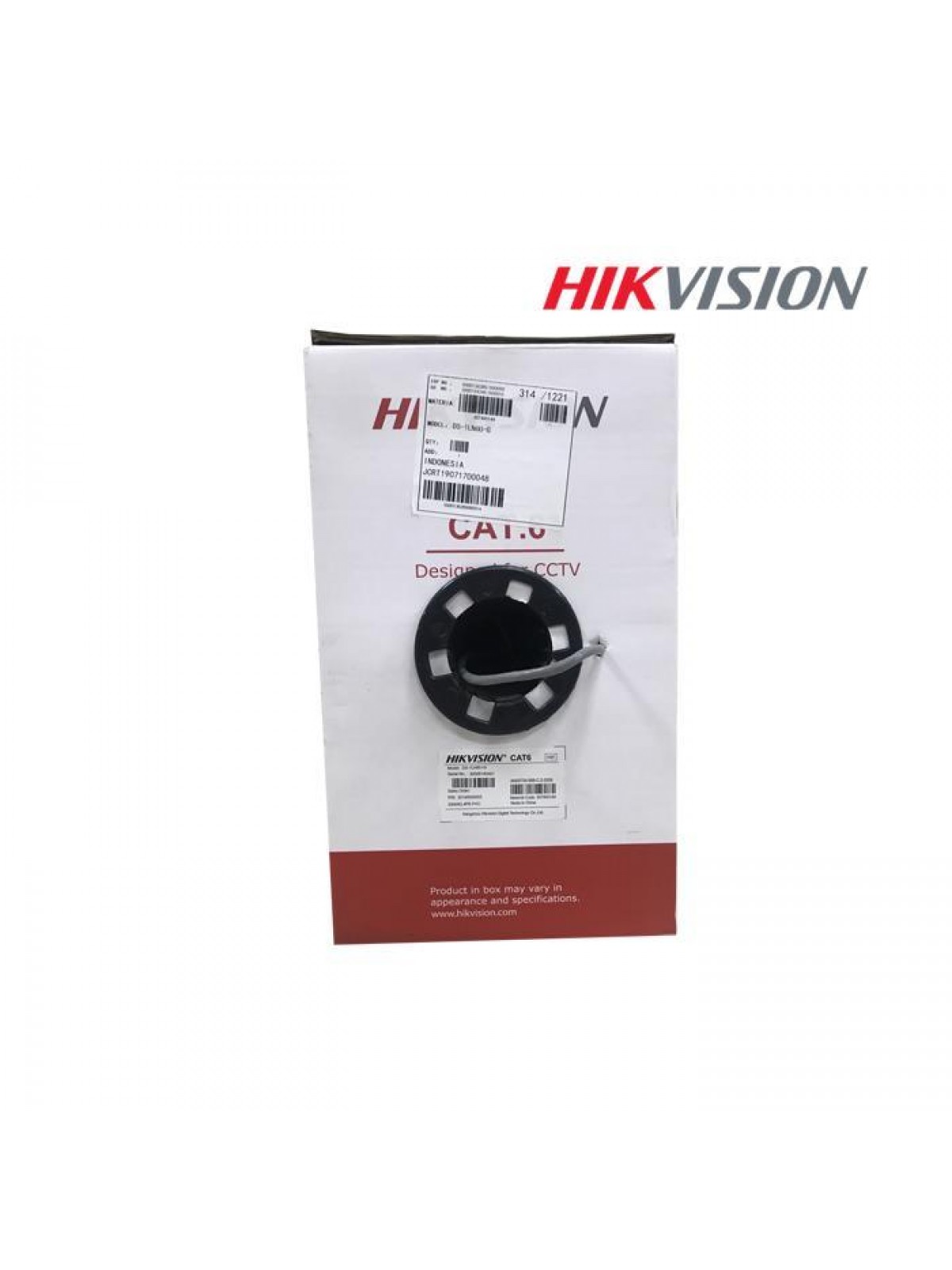 CAT6 HIKVISION DS-1LN6U-G 23 AWG U/UTP 4P-PVC-CM 305 MT GRİ KABLO
