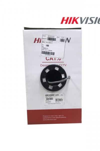 CAT6 HIKVISION DS-1LN6U-G 23 AWG U/UTP 4P-PVC-CM 305 MT GRİ KABLO