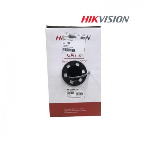 CAT6 HIKVISION DS-1LN6U-G 23 AWG U/UTP 4P-PVC-CM 305 MT GRİ KABLO