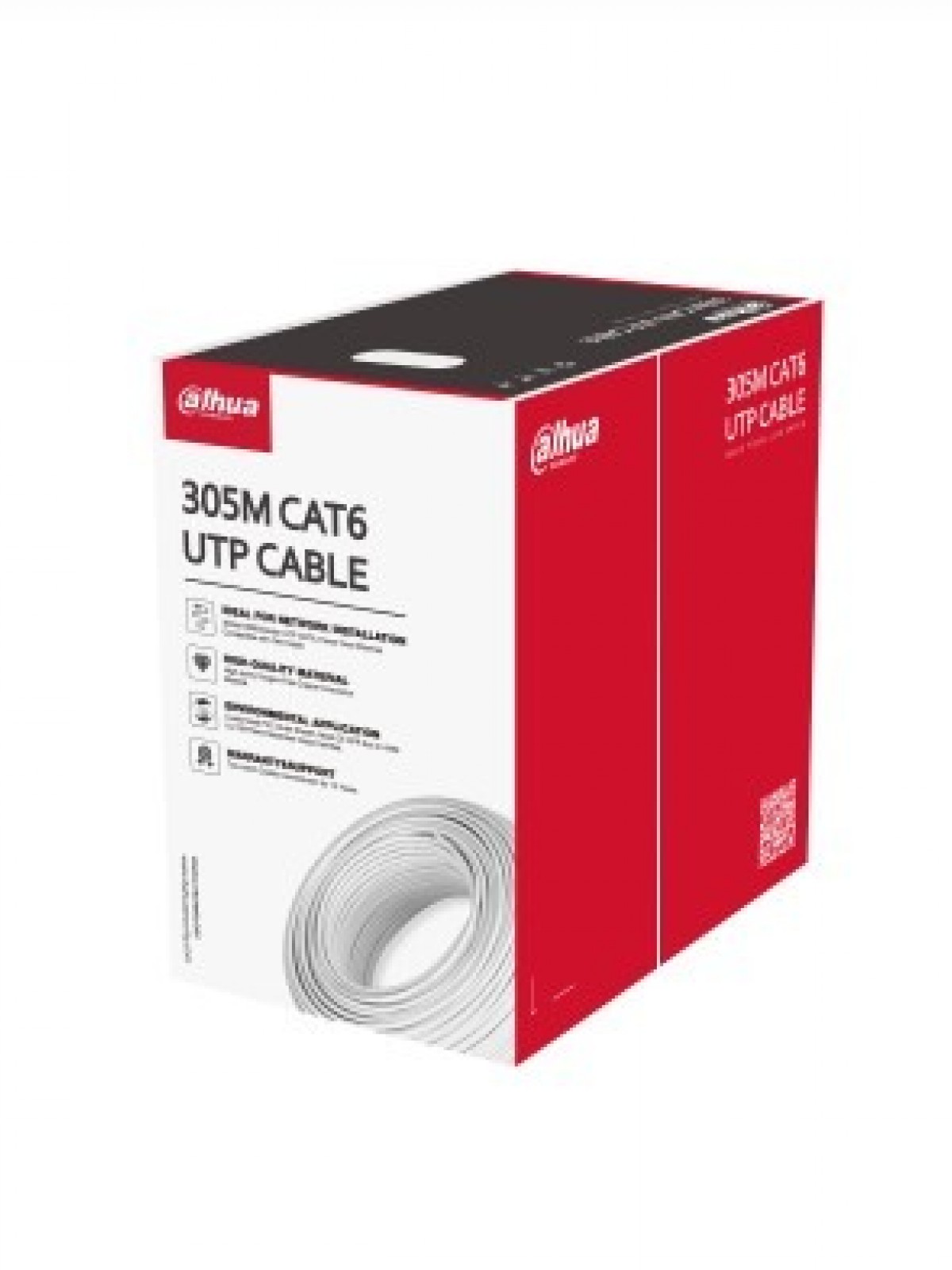 CAT6 DAHUA PFM920I-6UN-C UTP 305 MT SAF BAKIR 23 AWG LSZH KABLO