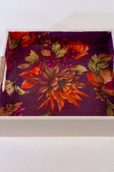 MASALSI YAZMA BASKILI  SUNUMLUK TEPSİ