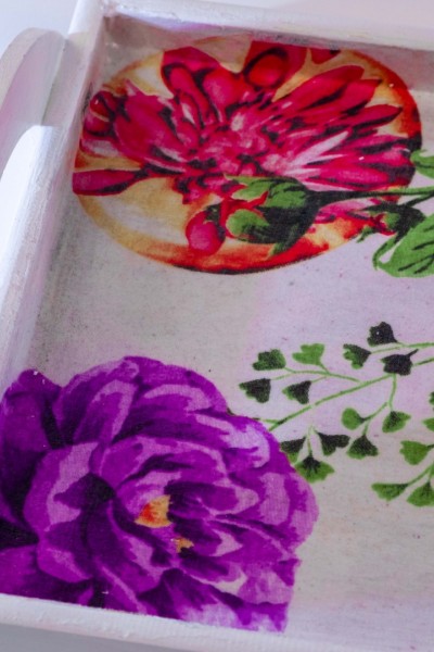 MASALSI YAZMA BASKILI  SUNUMLUK TEPSİ