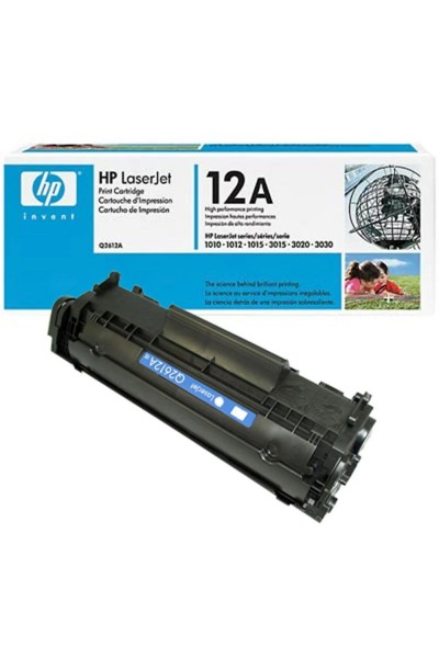 HP 12A 2000 SAYFA KAPASİTELİ SİYAH TONER (Q2612A)