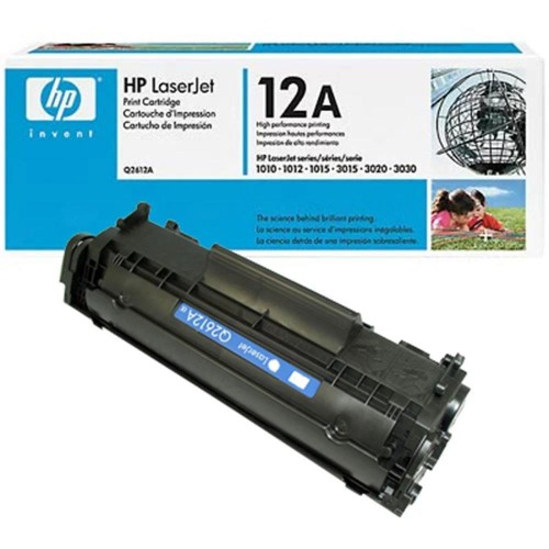 HP 12A 2000 SAYFA KAPASİTELİ SİYAH TONER (Q2612A)