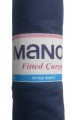 MANOA TEK KİŞİLİK 100x200 FİTTED ÇARŞAF ( KOYU MAVİ )