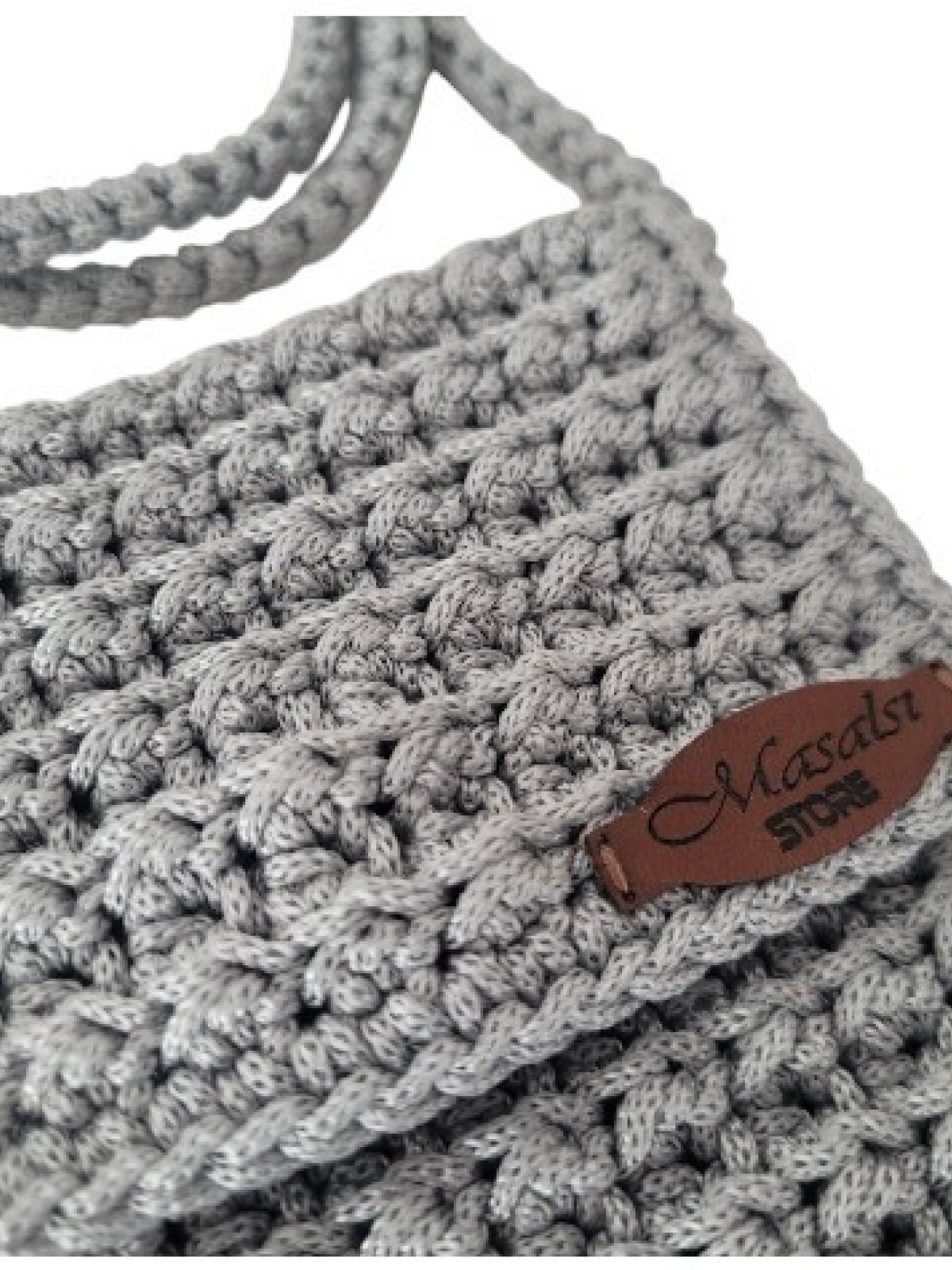 GRAY CASUAL MAKROME OMUZ ÇANTASI(TELEFONLUK)