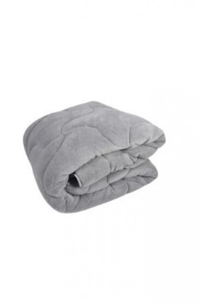 TEK KİŞİLİK WELSOFT YORGAN FLUFFY V2 ANTRASİT(AÇIK ANTRASİT GRİ )