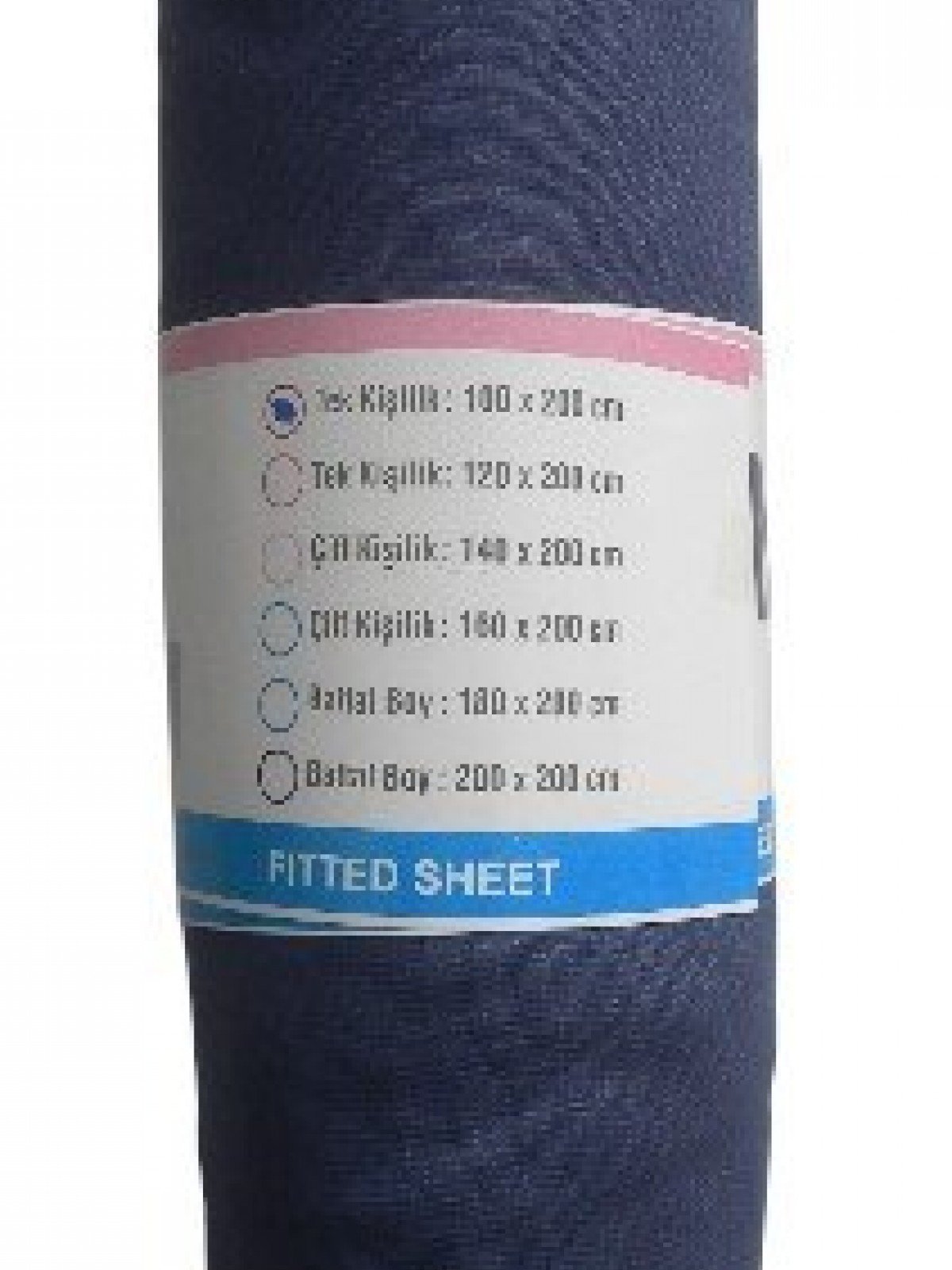 MANOA TEK KİŞİLİK 100x200 FİTTED ÇARŞAF ( KOYU MAVİ )