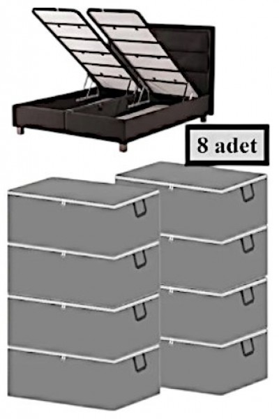 ÇEKYAT BAZA TİPİ HURÇ 8 ADET 22 Cm x 40 Cm x60 Cm