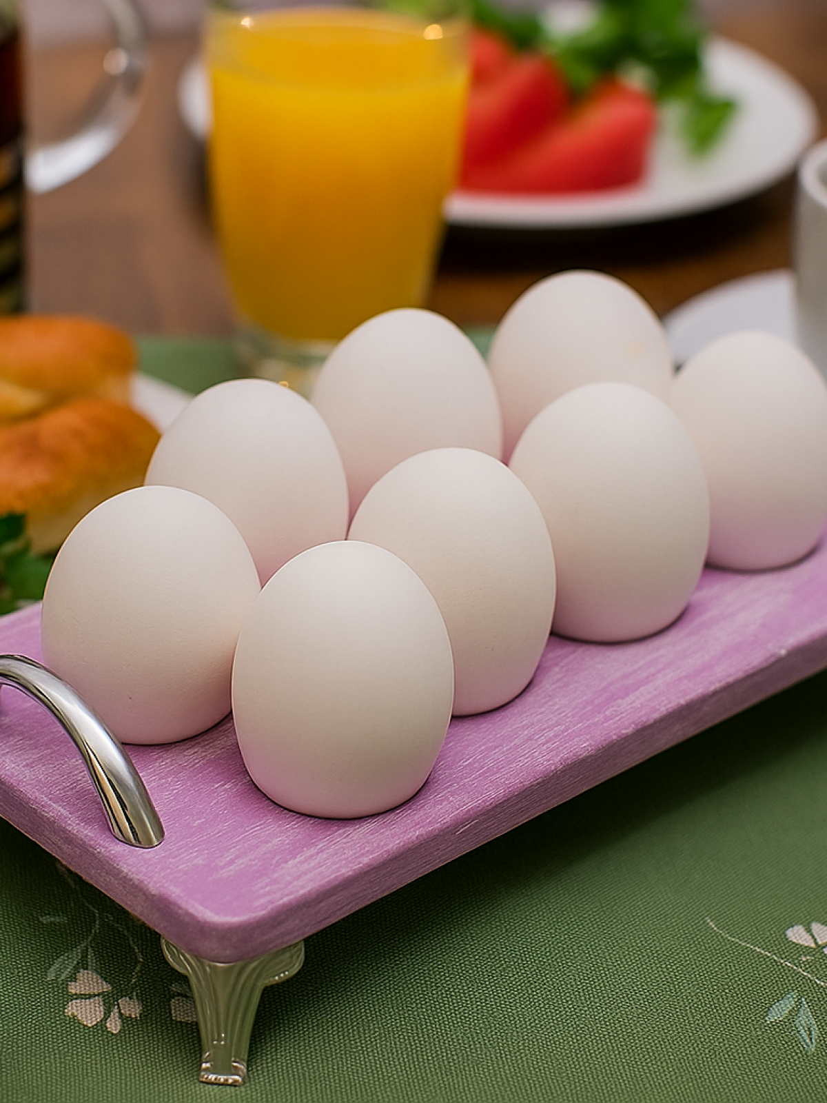 KAHVALTI SUNUMLUĞU  7’Lİ YUMURTA TEPSİSİ