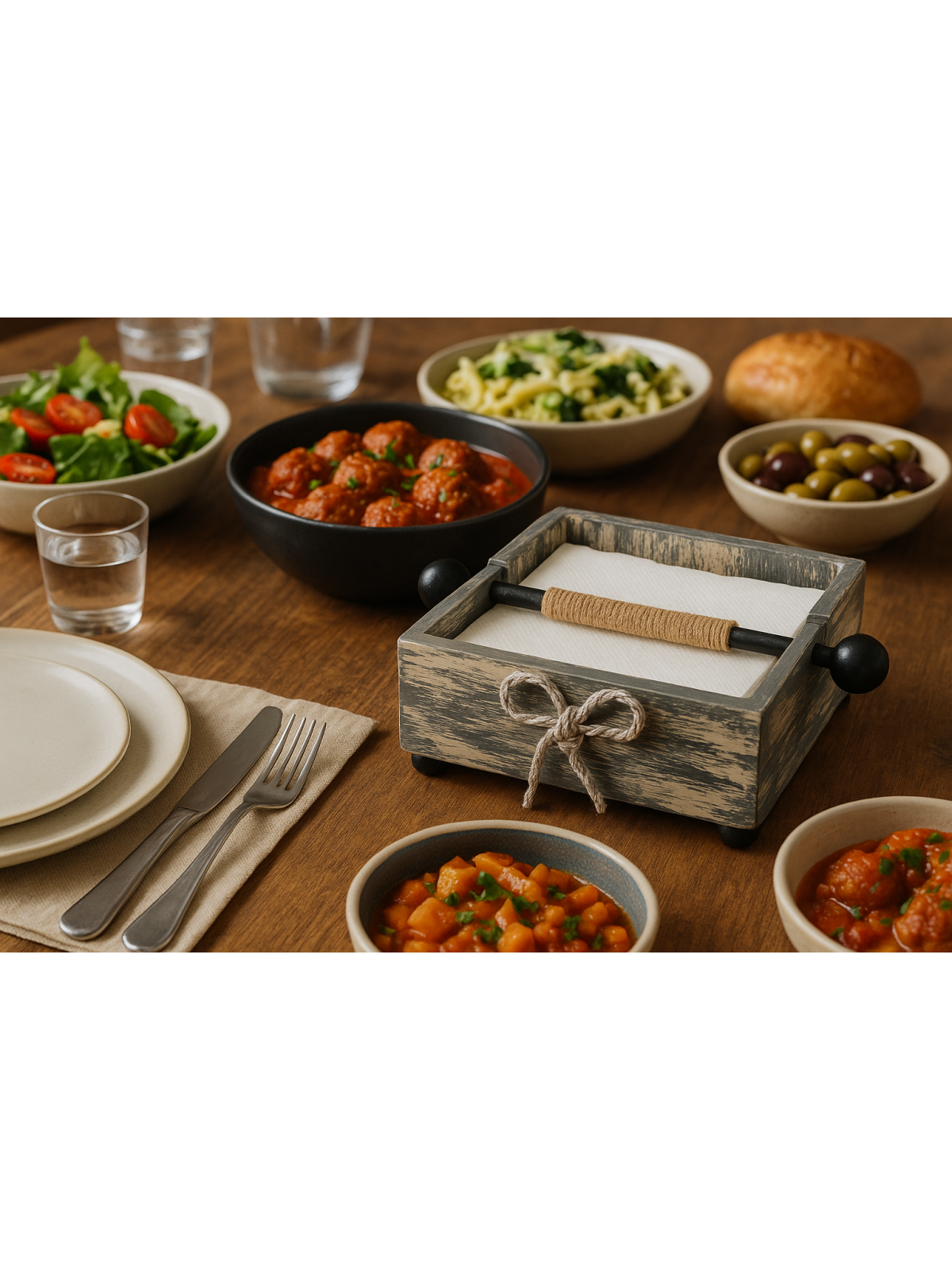 MASALSI ESKİTME DEKORATİF PEÇETELİK