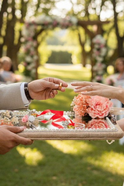 MASALSI SÖZ VE NİŞAN TEPSİSİ