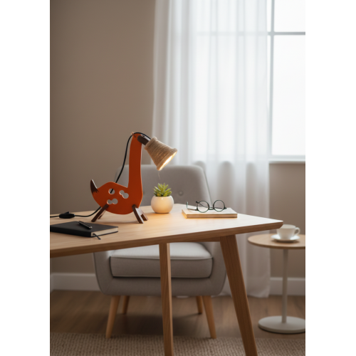 M-HE0065 ÖRDEK FİGÜRLÜ MASA LAMBASI