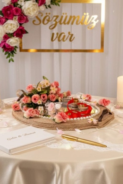 MASALSI SÖZ VE NİŞAN TEPSİSİ