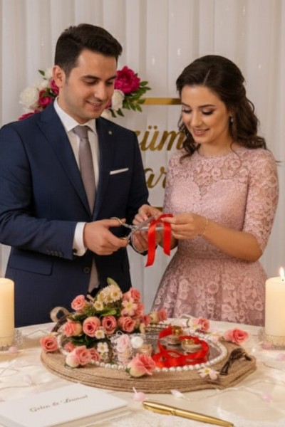 MASALSI SÖZ VE NİŞAN TEPSİSİ