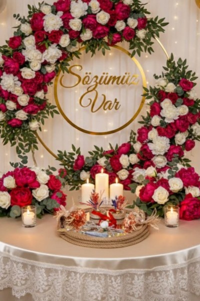 MASALSI SÖZ VE NİŞAN TEPSİSİ