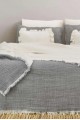 DESTİNY HOMETEX MÜSLİN YORGAN / TEK KİŞİLİK (ANTRASİT) 160 X 220 CM