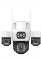 INOX-X113 3+3+3MP 3 LENSLİ WİFİ PTZ KAMERA