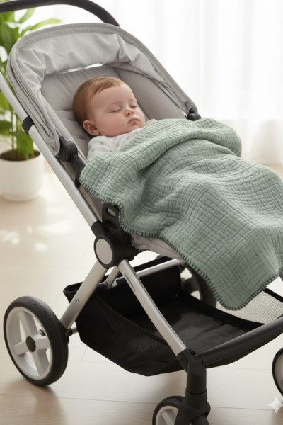 MÜSLİN BEBEK ÖRTÜSÜ (KALIN)