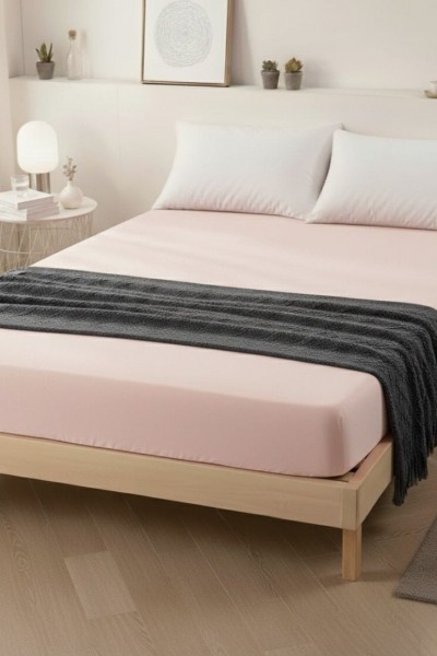 MANOA TEK KİŞİLİK FİTTED ÇARŞAF(PEMBE)