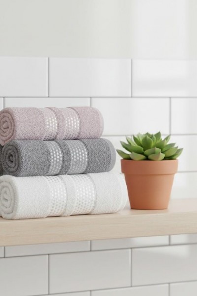 STARS 50X90 CM EL-YÜZ HAVLUSU 3'LÜ TAKIM