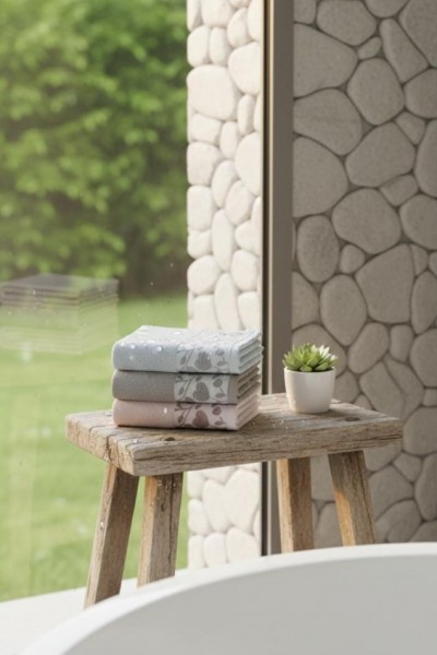 EL-YÜZ  HAVLUSU DESENLİ 3 'LÜ TAKIM