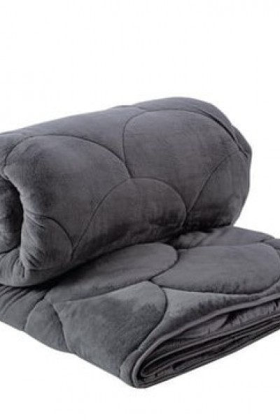  ÇİFT KİŞİLİK WELSOFT YORGAN FLUFFY V2 (KOYU ANTRASİT )