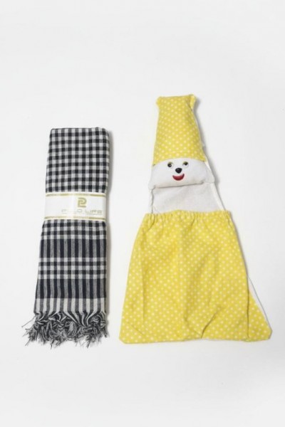  KOTON SOFRA BEZİ + BÜYÜK BOY POŞETLİK