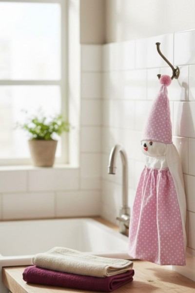 RENKLİ MUTFAK HAVLUSU 2’ Lİ TAKIM + BÜYÜK BOY POŞETLİK