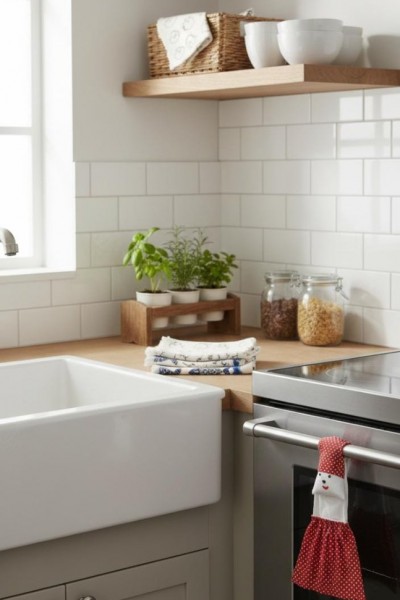 RENKLİ MUTFAK EL HAVLUSU 3'LÜ TAKIM + BÜYÜK BOY PEŞETLİK