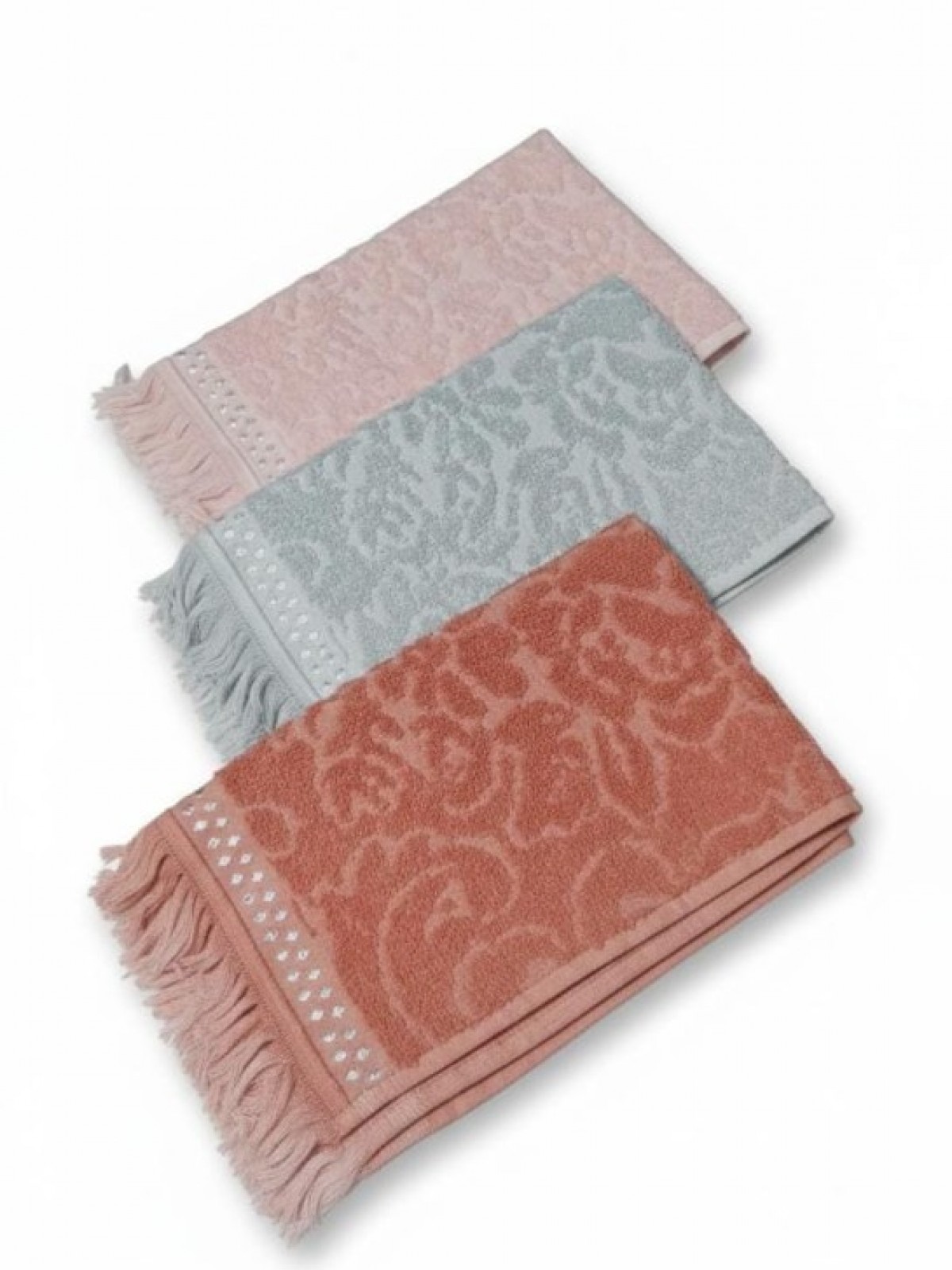 EL/YÜZ VE MUTFAK HAVLUSU 3'LÜ TAKIM  + BÜYÜK BOY POŞETLİK