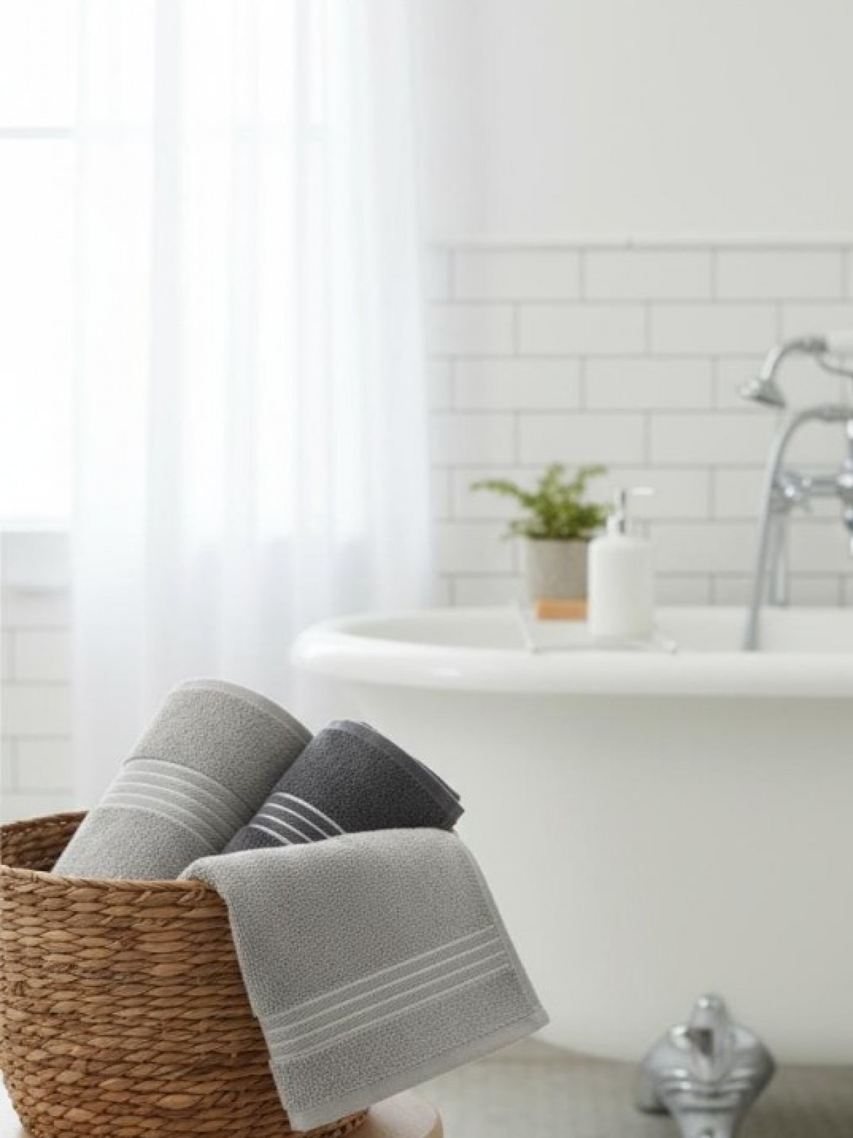 LİNES 50X90 CM EL-YÜZ HAVLUSU 3'LÜ TAKIM