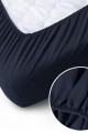 MANOA TEK KİŞİLİK 100x200 FİTTED ÇARŞAF ( KOYU MAVİ )