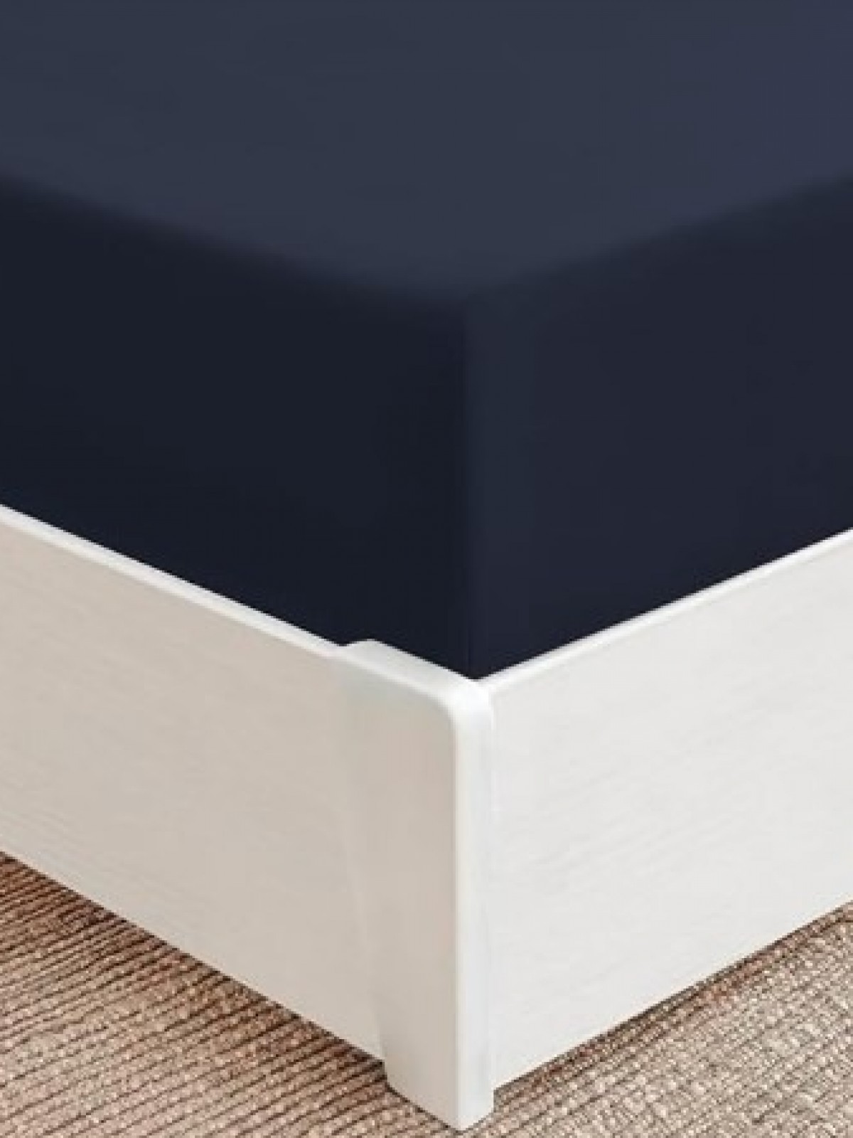 MANOA TEK KİŞİLİK 100x200 FİTTED ÇARŞAF ( KOYU MAVİ )