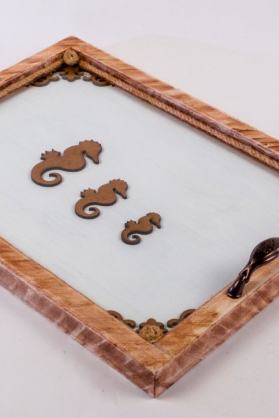 MASALSI SUNUMLUK DEKORATİF TEPSİ